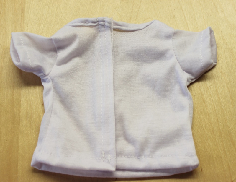 BKAL-822   Shirt  weiss mit Klettverschluß 8